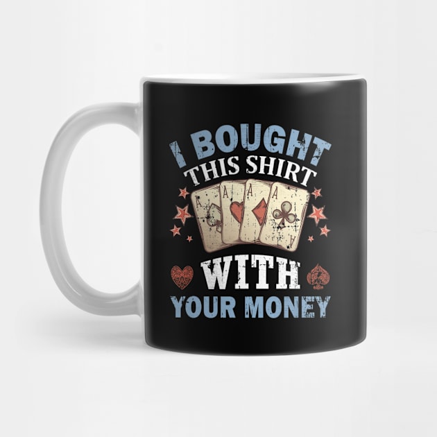 Funny Gambling Gift Poker Player Card Game Image by AlleyField